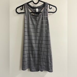 Athleta Gray Sleeveless Tank Top